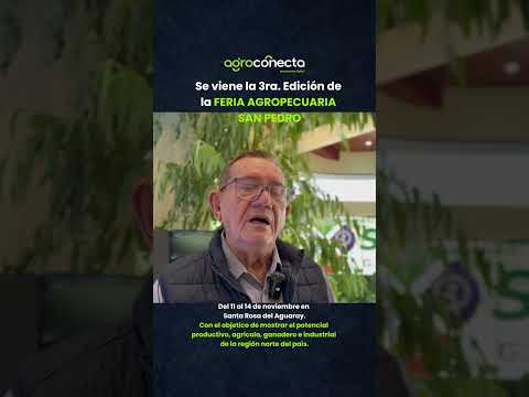 Una feria pensada para el desarrollo de San Pedro